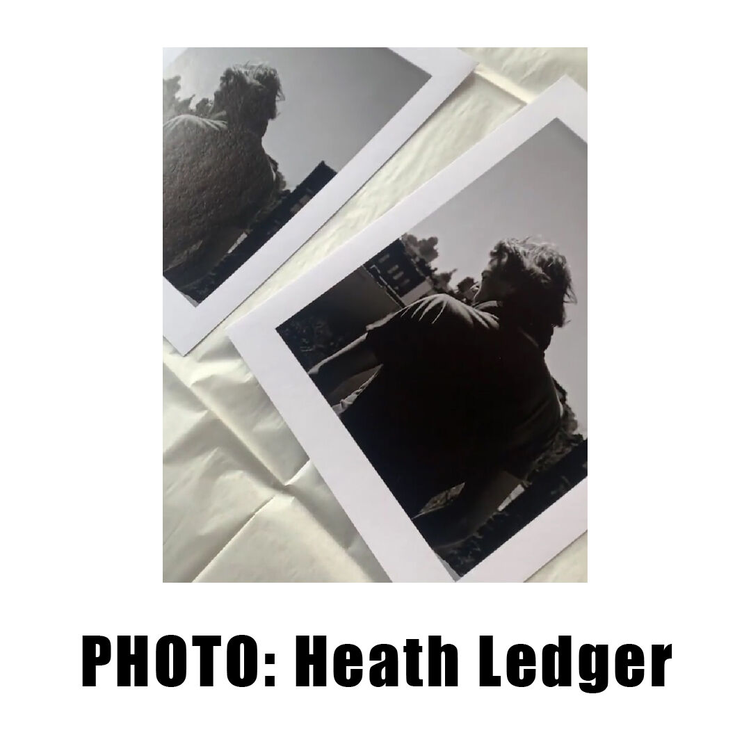 【限定10枚】オリジナル写真プリント②：”Heath Ledger” photo by Jonathan Worth