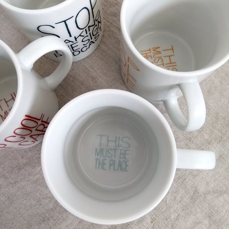 DONATION（寄付3,000円）→マグ: THIS MUST BE THE PLACE / ホリゾンブルー