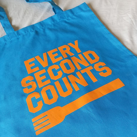 DONATION（寄付5,500円）→EVERY SECOND COUNTSトートバッグ（サファイアブルー）