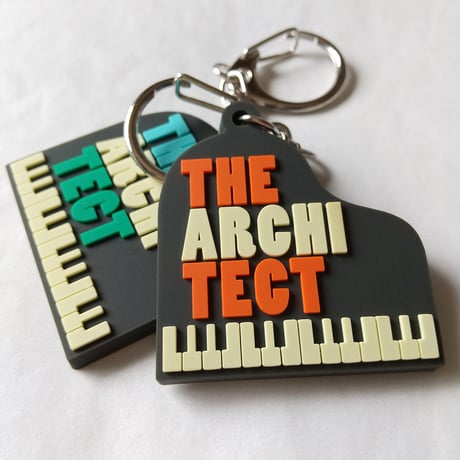 DONATION（寄付3,000円）→キーホルダー：THE ARCHITECT ピアノ（ブルー×グリーン）