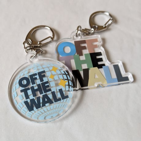 【限定30個】DONATION（寄付2,000円）→アクリルキーホルダー：OFF THE WALL