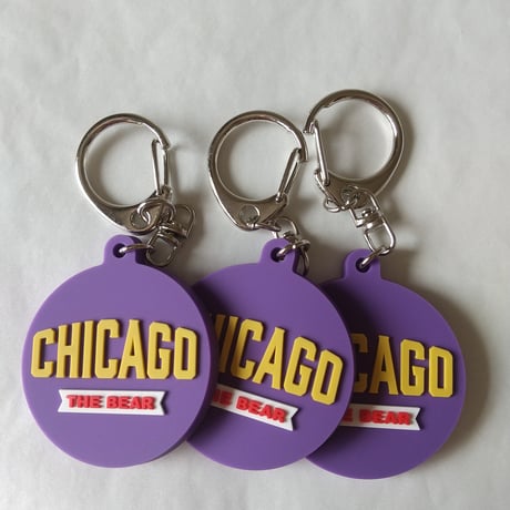 DONATION（寄付3,000円）→キーホルダー CHICAGO（モーブ）