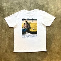 ARCADIA T-shirt 4.0 oz（敢えての軽量ボディ）: photo by 久保憲司