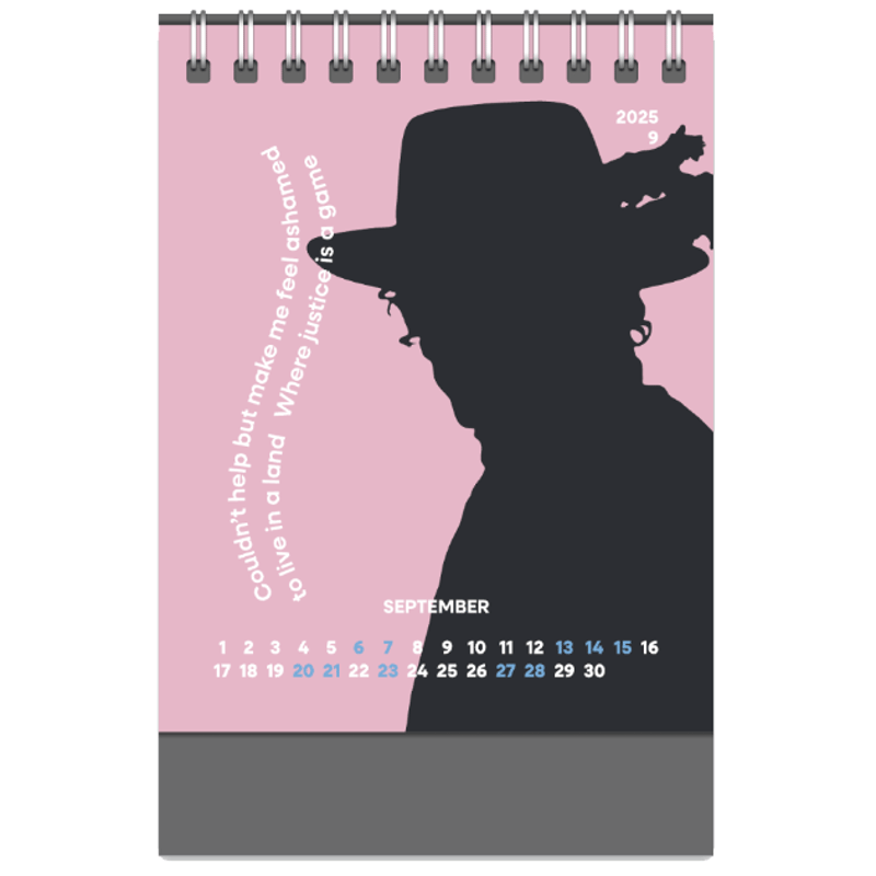 DONATION（寄付3,000円）→2025年卓上カレンダー | The Sign Market