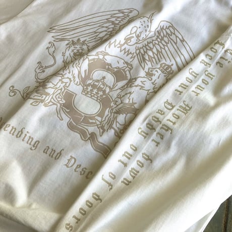 Ascending and Descending T-shirt: White/Long Sleeve