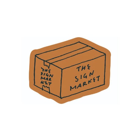 DONATION (寄付3,000円)→It's Alrightステッカー3枚＋ the sign marketステッカー2枚