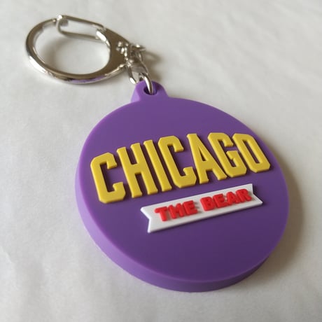 DONATION（寄付3,000円）→キーホルダー CHICAGO（モーブ）