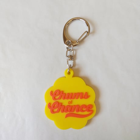 DONATION（寄付3,000円）→キーホルダー：Chums of CHANCE（イエロー×オレンジ）