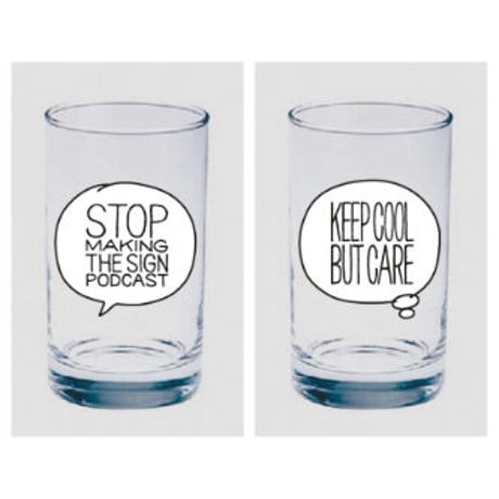 DONATION（寄付4,000円）→タンブラーグラス：STOP MAKING THE SIGN PODCAST
