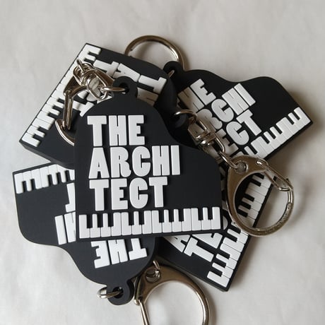DONATION（寄付3,000円）→キーホルダー：THE ARCHITECT ピアノ（ホワイト）