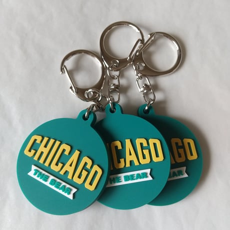 DONATION（寄付3,000円）→キーホルダー CHICAGO（ビリジアン）