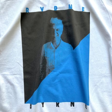 SING MY T-SHIRT（ブルー×ブラック）: photo by 真田敬介