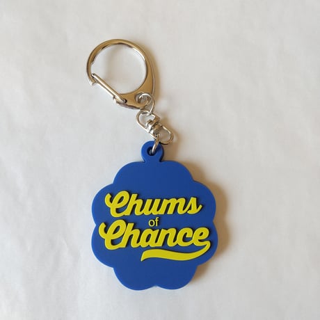 DONATION（寄付3,000円）→キーホルダー：Chums of CHANCE（ネイビー×イエロー）