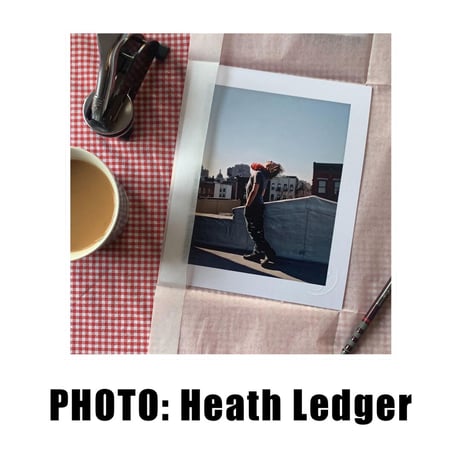 【限定10枚】オリジナル写真プリント①：”Heath Ledger” photo by Jonathan Worth
