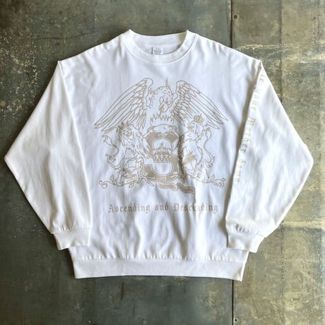 Ascending and Descending T-shirt: White/Long Sleeve