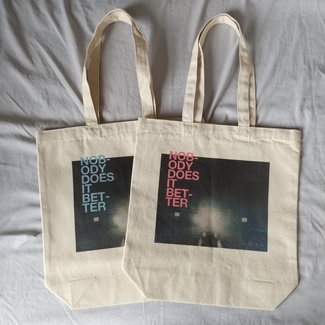 DONATION（寄付5,000円）→トートバッグ：NOBODY DOES IT BETTER （ピンク）