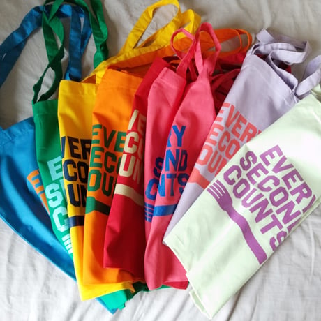 DONATION（寄付5,500円）→EVERY SECOND COUNTSトートバッグ（オレンジ）