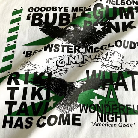 【受注生産 / GREENバックプリント・ヴァージョン】"BUBBLEGUM FUNK" : designed by 西村浩平（DIGAWEL）/ graphic by HIRROTON