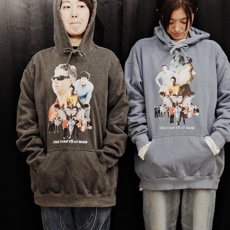 THE TIES THAT BIND Hoodie B（ブルージーン）: photo by 三田正明