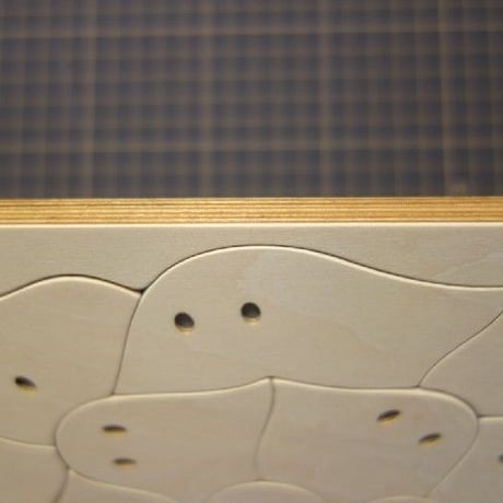 【完売】【受注後仕上げ】目の光るおばけパズル LOT201810 No.4