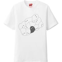 【ご紹介】おばけパズルのTシャツ UTme!（おばけグレー）
