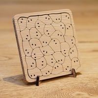 おばけパズル3030（熊本小国杉 無垢材3mm厚）
