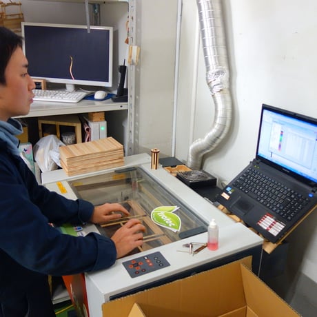 【完売】はがきサイズ おばけパズル （シナ合板4mm厚）