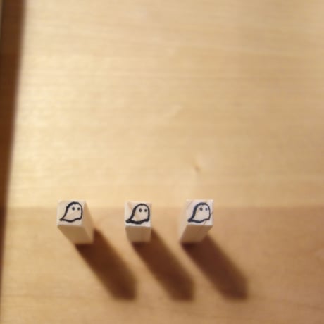 おばけパズルのスタンプ 6x6mm1本