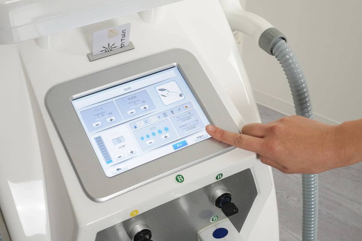 SHRハンドピース B(ツイン) 業務用脱毛機 ルミクスA9 SHR ハンドピース