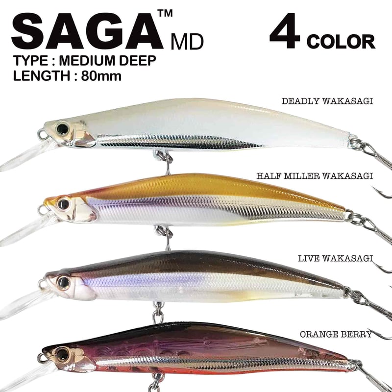 SAGA 80 MD(MEDIUM DEEP) | DEPP TOKYO SAGA 80 MD(MEDIUM DEEP) | DEPP TOKYO