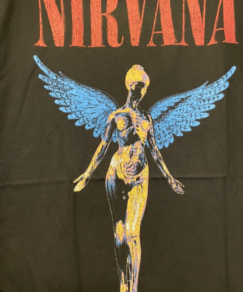 NIRVANA: Angelic (ユニセックス 海外輸入バンド アーティスト Tシャツ