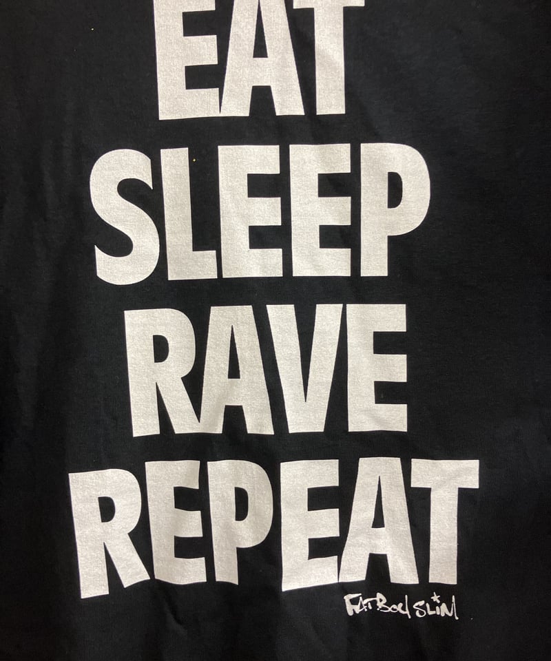 FATBOY SLIM : Eat Sleep (ユニセックス 海外輸入バンド