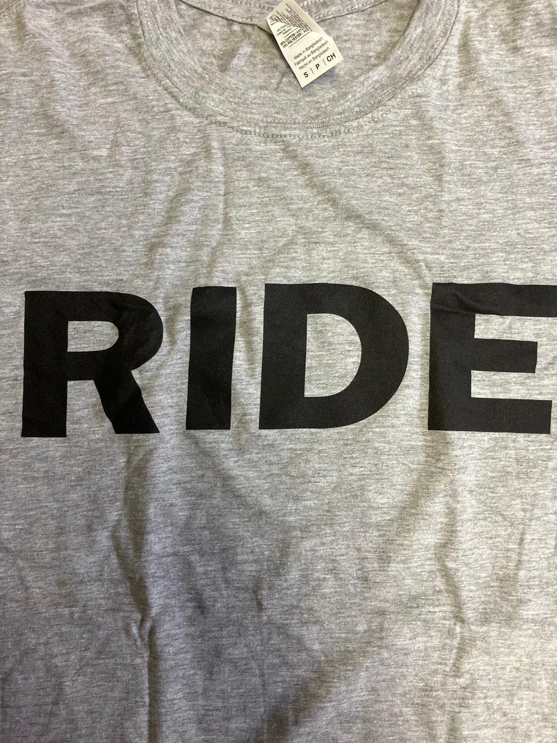 RIDE : Logo Grey (ユニセックス 海外輸入バンド アーティスト T RIDE : Logo Grey (ユニセックス 海外輸入バンド アーティスト T