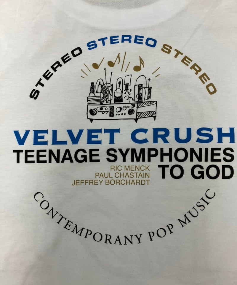 THE VELVET TEEN Tシャツ Sサイズ Velvet Crush : Teenage Symphonies (ユニセックス 海外輸入バ