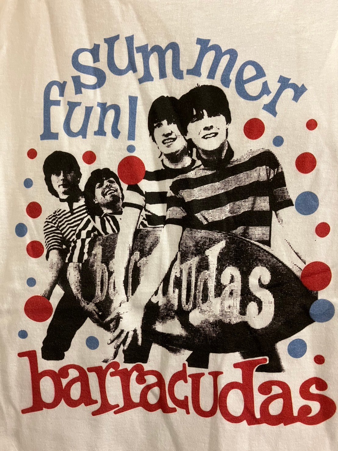 海外限定30枚 The Stranded バンドTシャツ XL BARRACUDAS : Summer Fun (ユニセックス 海外輸入バンド アーティ