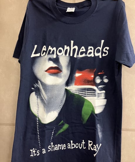 THE LEMONHEADS : A SHAME ABOUT RAY (NAVY) (ユニセックス 海外輸入バンド アーティスト Tシャツ)　 【HV07-T05-03-S～XL】
