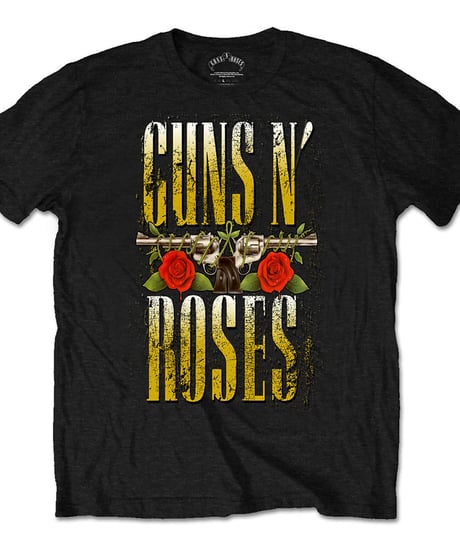 GUNS N' ROSES : big guns (for unisex t shirts)【HV00-T08-04-S～L】