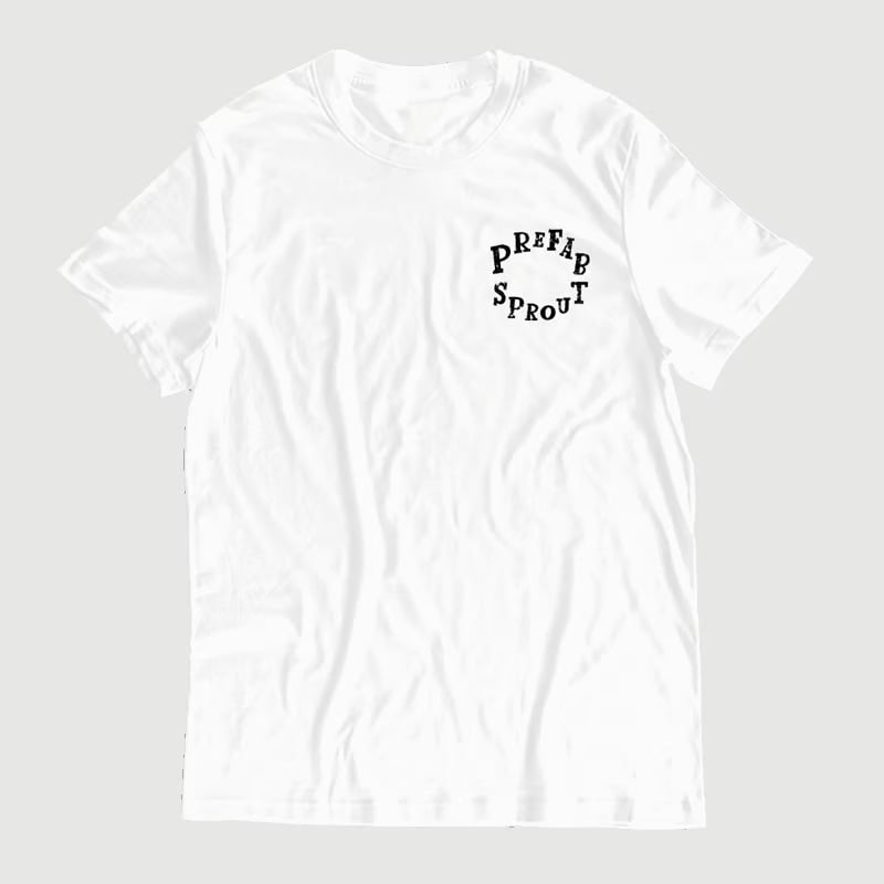 PREFAB SPROUT : Logo White (ユニセックス 海外輸入バンド アーティスト Tシャツ) 【HV18-T20-01-S～XL】