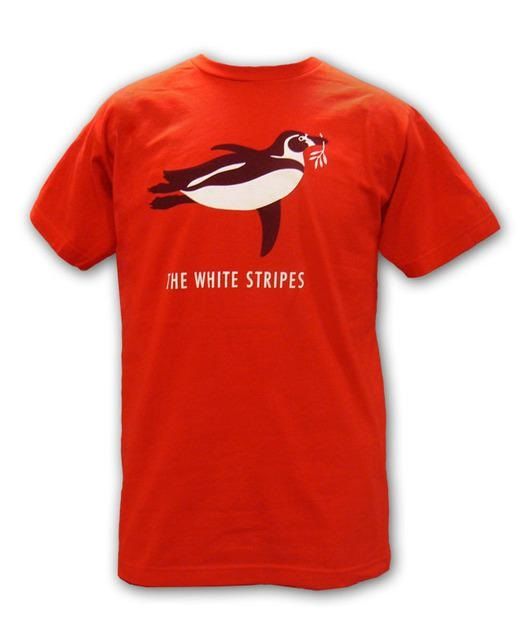 THE WHITE STRIPES : red penguin (ユニセックス 海外輸入バンド THE WHITE STRIPES : red penguin (ユニセックス 海外輸入バンド