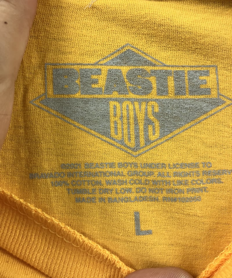 BEASTIE BOYS : LOGO YELLOW (ユニセックス 海外輸入バンド BEASTIE BOYS : LOGO YELLOW (ユニセックス 海外輸入バンド