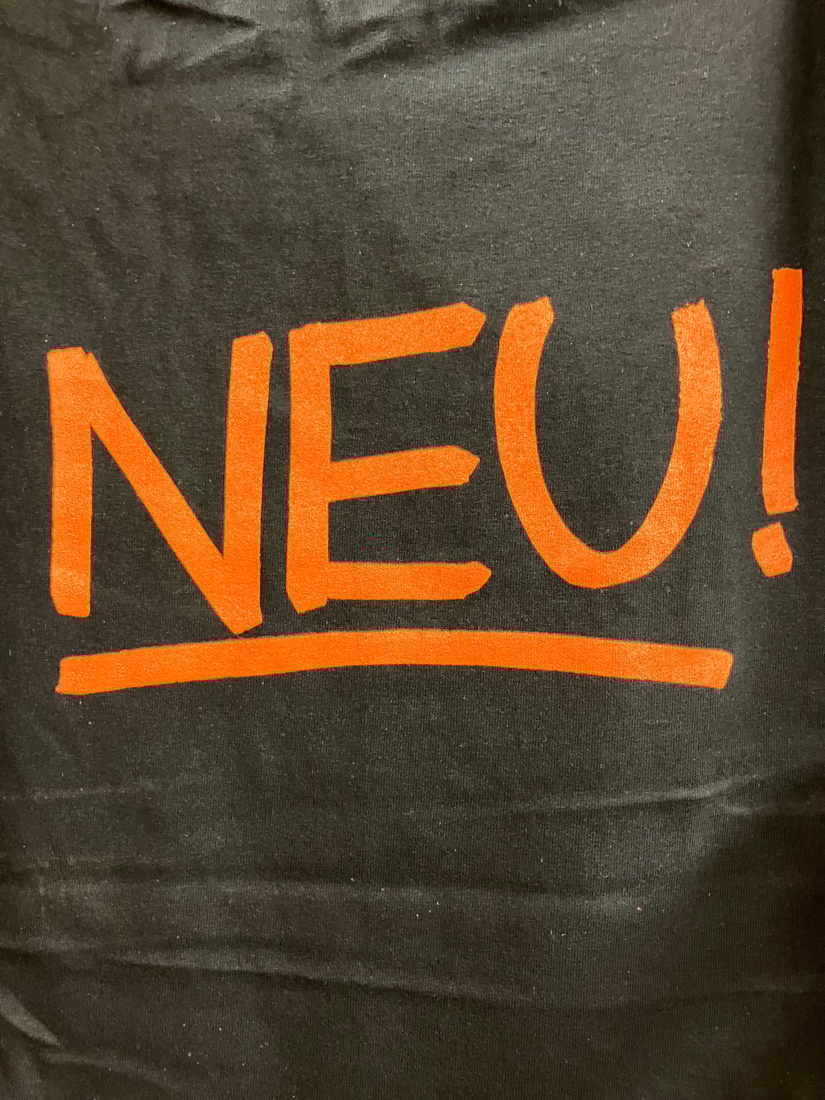 NEU! : Logo Black (ユニセックス 海外輸入バンド アーティスト NEU! : Logo Black (ユニセックス 海外輸入バンド アーティスト
