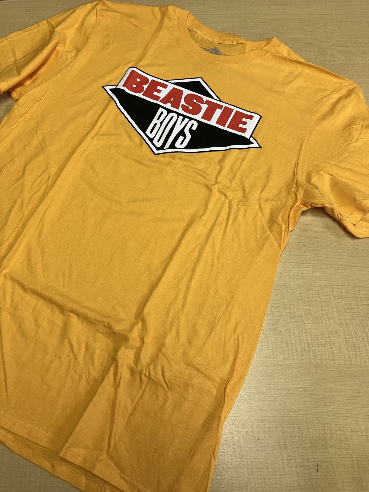 00s BEASTIE BOYS ビースティ・ボーイズ バンドTシャツ オレンジ BEASTIE BOYS ビースティボーイズ プリントTシャツ ラップt XXL