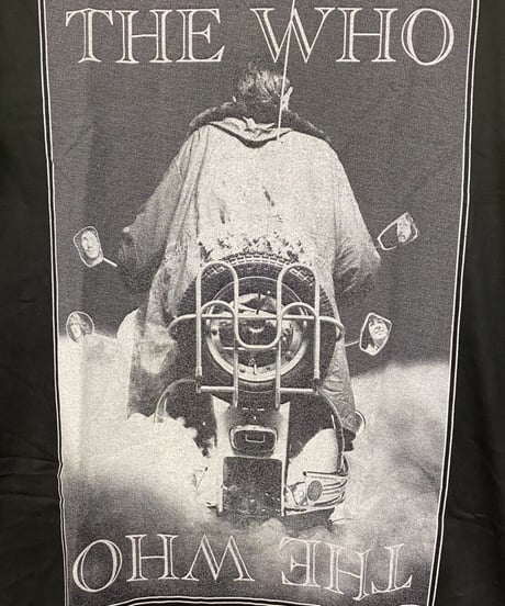 THE WHO: Quadrophenia Classic (ユニセックス バンドTシャツ) 【HV02-T16-01-S～XL】