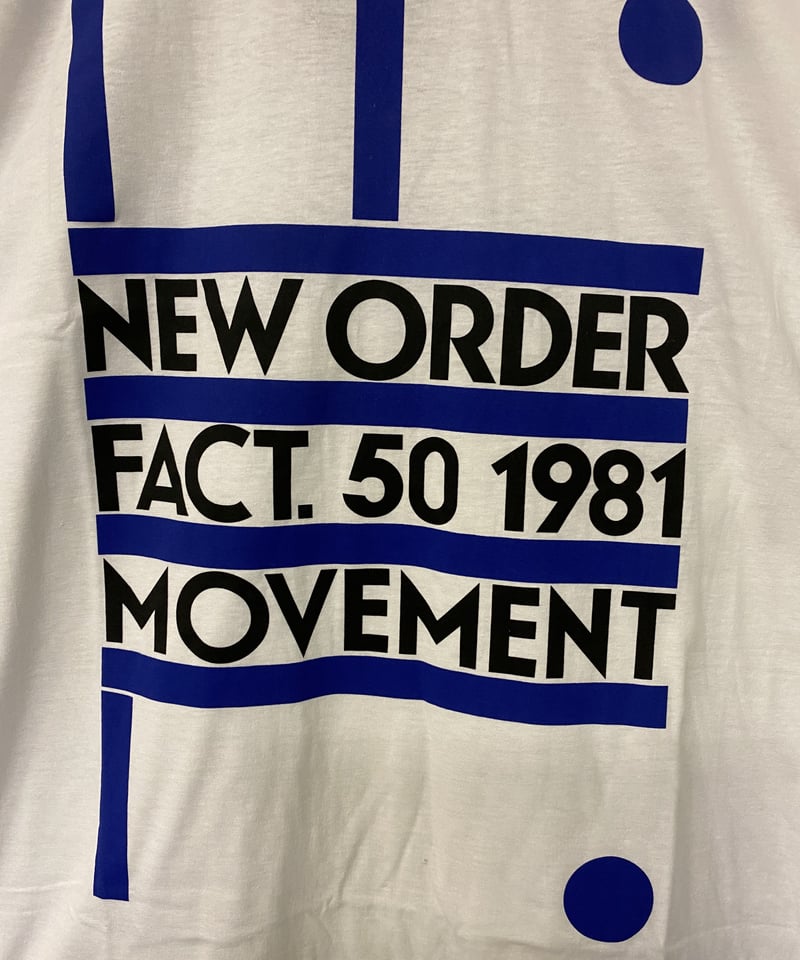 NEW ORDER : movement (ユニセックス 海外輸入バンド