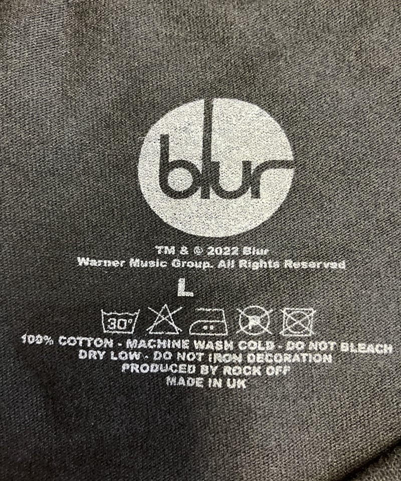 BLUR : CIRCLE LOGO (ユニセックス 海外輸入バンド アーティスト