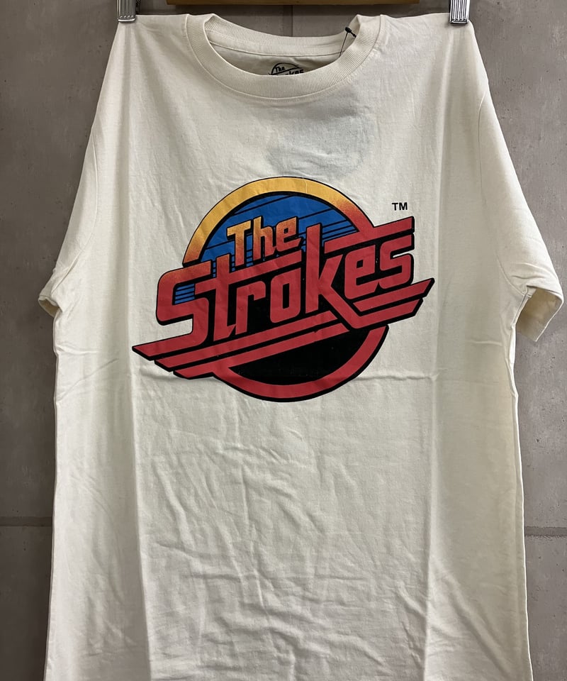 THE STROKES RED LOGO T