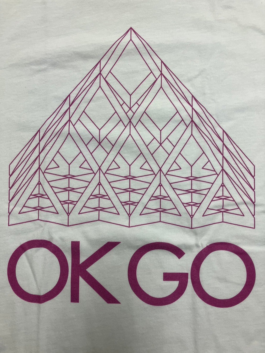 OK GO : Pyramid Logo (ユニセックス 海外輸入バンド アーティスト Tシ