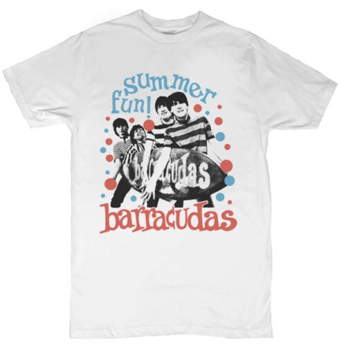 海外限定30枚 The Stranded バンドTシャツ XL BARRACUDAS : Summer Fun (ユニセックス 海外輸入バンド アーティ