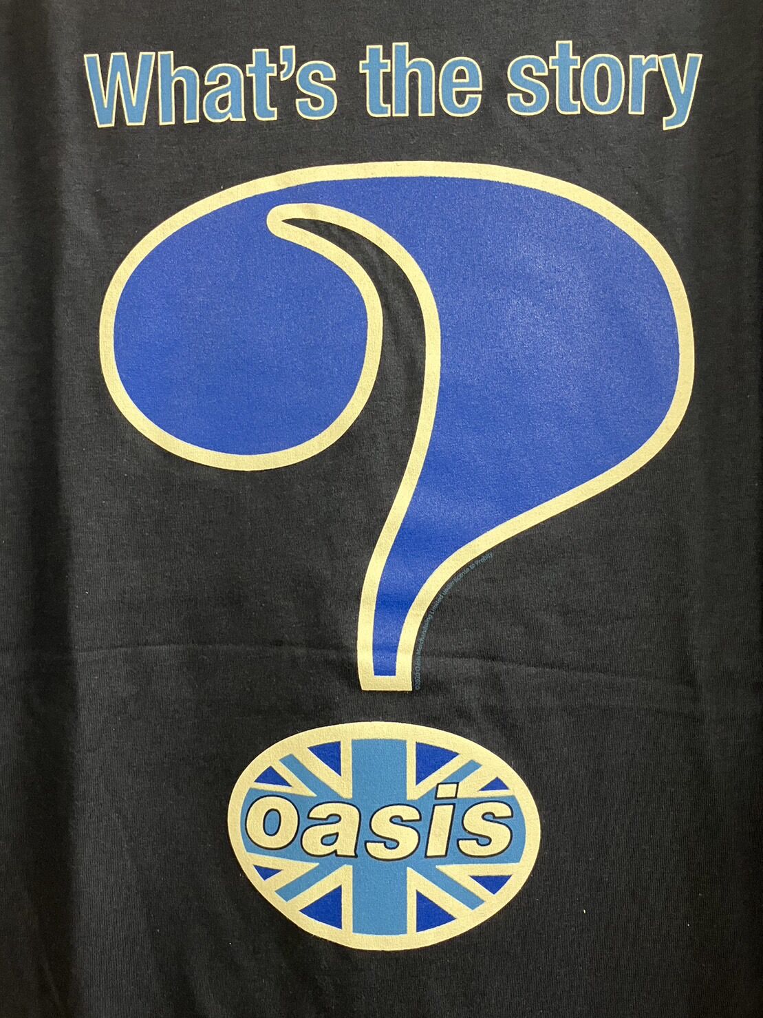 XXLサイズ】オアシス Tシャツ Logo Navy oasis バンド band 00s
