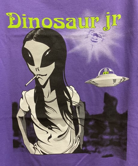 DINOSAUR Jr. : alien (ユニセックス バンドTシャツ)  【HV01-T01-01-S～XL】